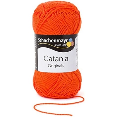 Schachenmayr Příze Catania 189 červený pepř