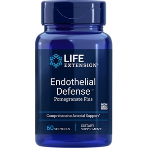 Life Extension Endothelial Defense Pomegranate Plus/ В подкрепа на сърцето х 60 софтгел капсули (02497 LE)