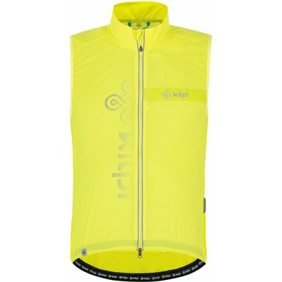 Kilpi Мъжка колоездачна жилетка Kilpi FLOW-M Светлозелена Kilpi | Zelen | МЪЖЕ | XS