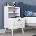 ASG Нощно шкафче SCANDI White (8683342593908)
