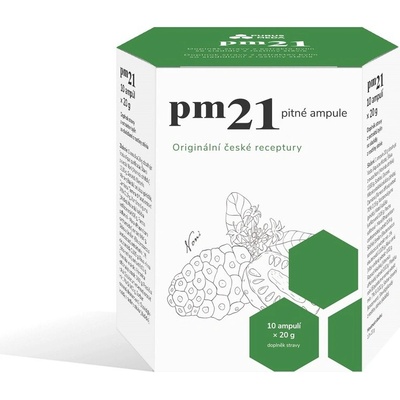 Purus Meda PM 21 pitná ampulka 10 x 20 g