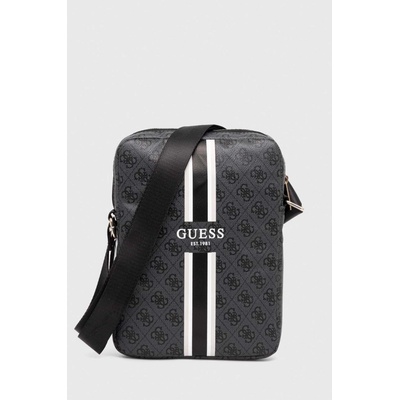 Guess PU 4G Printed Stripes Tablet Bag 10 GUTB10P4RPSK black