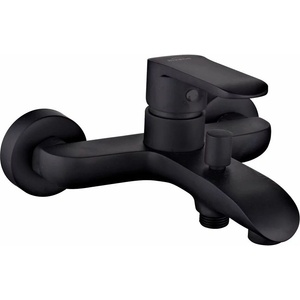 INVENA Смесител за вана и душ Invena Siros, матово черно (BW-90-004-A)