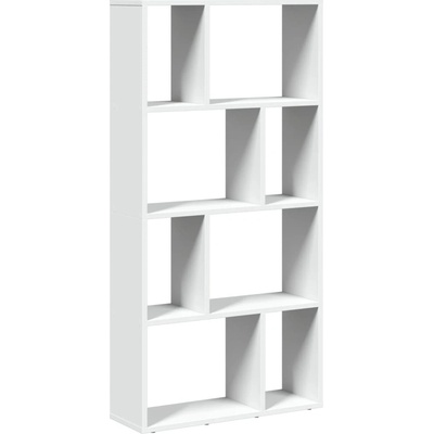 vidaXL Knihovna bílá 60x20x120 cm kompozitní dřevo