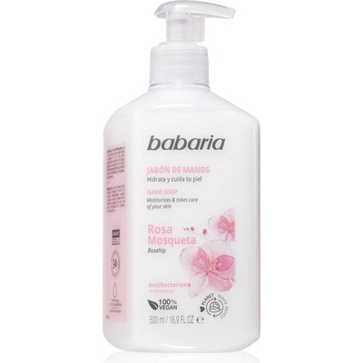 Babaria tekuté mýdlo na ruce s růží šípkovou 500 ml