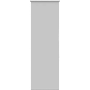 vidaXL Ролкова щора Blackout Светло сиво 55x150 cm Ширина на плата (4011379)