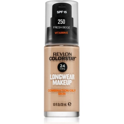 Revlon Cosmetics ColorStay™ dlhotrvajúci zmatňujúci make-up pre mastnú a zmiešanú pleť 250 Fresh Beige 30 ml