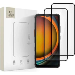 Tech-Protect GLASS FIT+ комплект от 2 закалени защитни стъкла за Galaxy XCover 7 / 7 Pro черен (5906302368112)