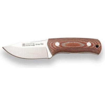 Joker Erizo TS1 Böhler N695 75 mm Brown Canvas Micarta