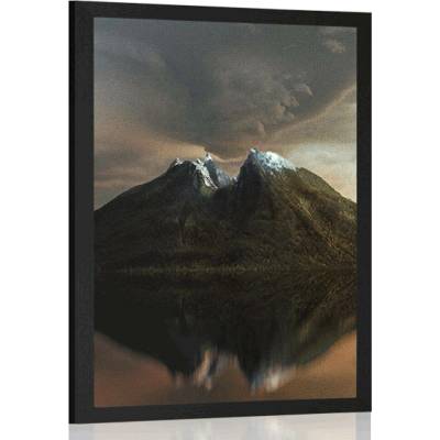 Plagát ostrov - 20x30 silver