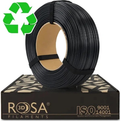 Rosa3D R-PET-G Čierna/Black 1,75mm 1 kg