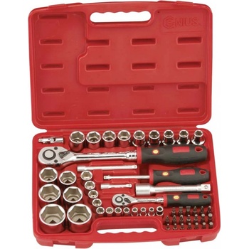 Genius Tools 1/4" a 1/2" 54 kusov EU-2454M