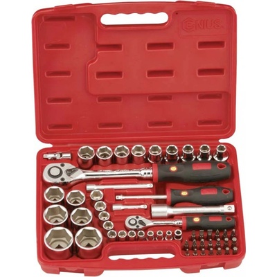Genius Tools 1/4" a 1/2" 54 kusov EU-2454M