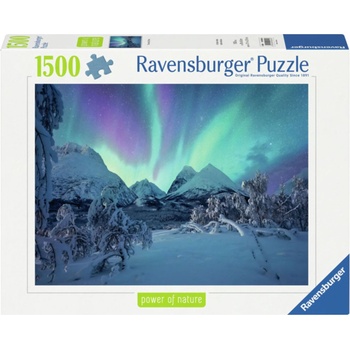 Ravensburger Пъзел Ravensburger от 1500 части - Когато северното сияние танцува (12000802)