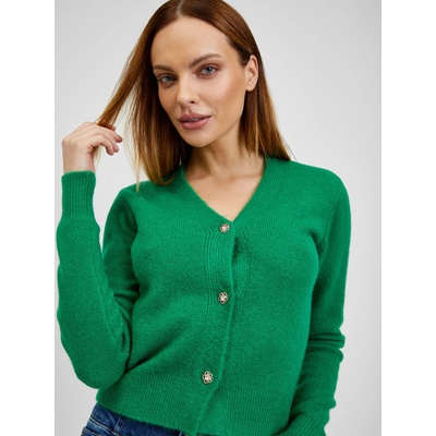 Orsay Зелена дамска жилетка с примес на вълна ORSAY Orsay | Zelen | ЖЕНИ | S