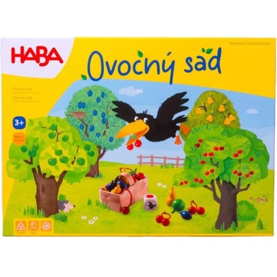 HABA Детска настолна игра Плодовата градина SK CZ версия кооперативна (1004170014)