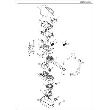999SEMS001A00 vrchná čast korpusu pre REVO