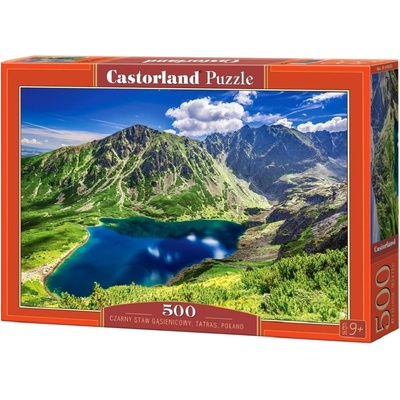 Castorland Castor Czarny Staw Gąsienicowy Tatry Polsko 500 dílků