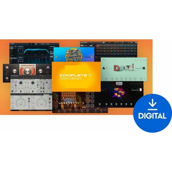 Native Instruments Komplete 15 Select Beats Digitálny produkt