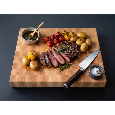 AMADEA Dřevěné řeznické prkénko skládané, masivní dřevo, 29,5x39,5x5 cm – Zboží Mobilmania