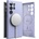 Ringke Liquid Silicone Magnetic Case - силиконов (TPU) калъф с MagSafe за Samsung Galaxy S24 Ultra (лилав)