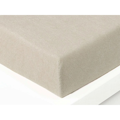 XPOSE froté plachta Exclusive biela káva Froté 80x160