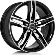 AVUS AF6 8,5x19 5x112 ET35 black polished