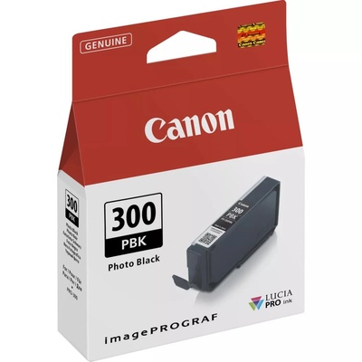 Canon PFI-300PBK фоточерна мастилена касета 14 мл оригинална (4193C001)