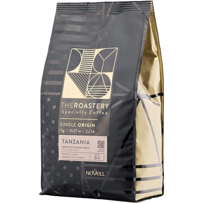 Cafès Novell tanzania the roastery кафе на зърна от най-висок клас, 1 кг
