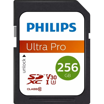 Philips SDXC 256GB C10/UHS-I/U3/V30 FM25SD65B/00