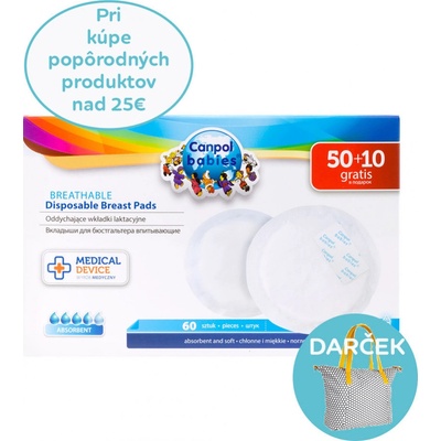 Canpol babies jednorázové vložky do podprsenky