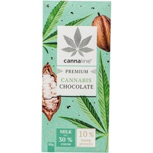 Cannaline Premium konopná mléčná čokoláda 30% 80 g