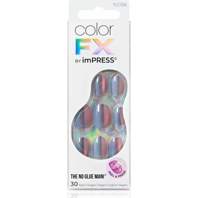 KISS Color FX im Press umelé nechty samolepiace Fly Up 30 ks