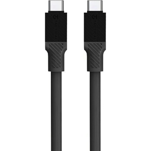 Tactical Здрав кабел с бързо зареждане за устройства с USB-C порт (100 см) - Tactical Fat Man USB-C to USB-C Cable 60W (сив) (57983117390)