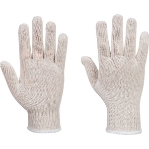 Portwest Плетени ръкавици portwest string liner ab030, 288 чифта в опаковка - бели xl (ab030whrxl)