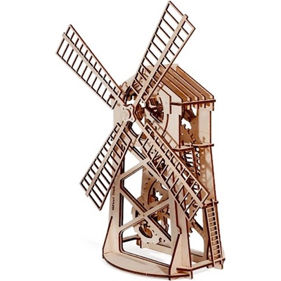 Wood Trick 3D mechanické puzzle Mlyn 76 ks