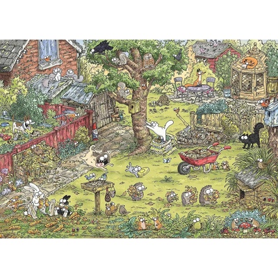 Heye - Puzzle Simon’s Cat: Garden Adventures - 1 000 piese