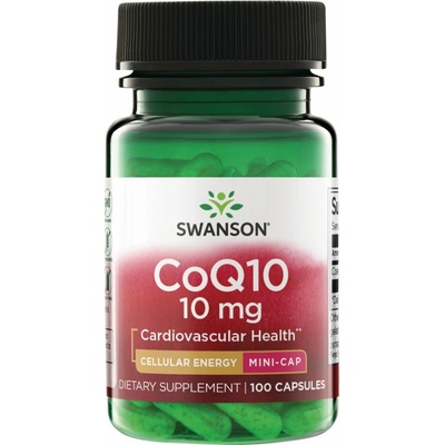 Swanson Co Q10 10 mg 100 kapsúl