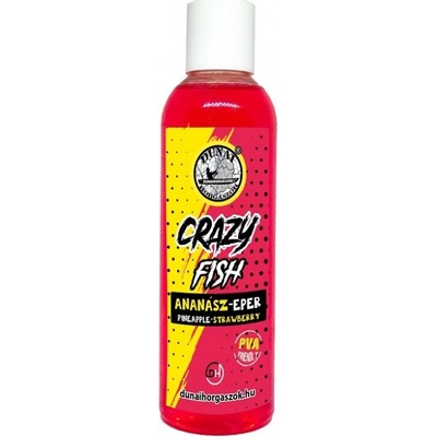 Dunai Horgaszok River Master Groundbait Liquid Crazy Fish 200ml