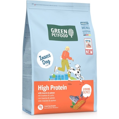 Green Petfood InsectDog with Salmon High Protein 3 kg