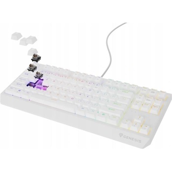 Image 1 of NATEC Thor 230 TKL RGB Outemu Brown (NKG-2080)