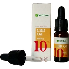 Absinther CBD oil 1000 mg olej 10% kapky 10 ml
