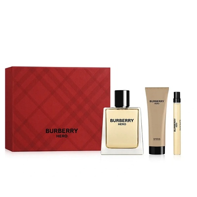 Burberry Hero Тоалетна Вода 100 мл + 10 мл + Душ Гел 75 мл - Подаръчен Комплект за Мъже