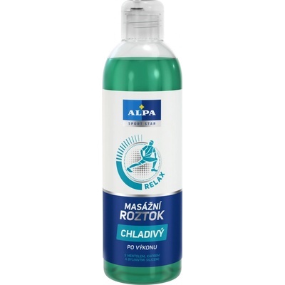 Alpa SportStart masážní roztok chladivý 250 ml