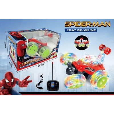 Луда кола Спайдърмен с радиоуправлене, акумулаторни батерии 9802М
