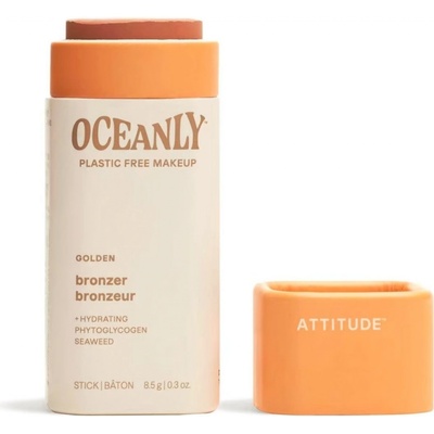 Attitude Oceanly Tuhý bronzer Golden 8,5 g