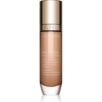 Clarins Skin Illusion Hydrating Foundation високо покривен фон дьо тен цвят 108.5W 30ml