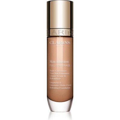 Clarins Skin Illusion Hydrating Foundation високо покривен фон дьо тен цвят 108.5W 30ml