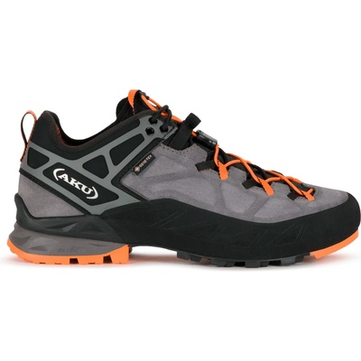AKU Дамски апроуч обувки AKU Women's Rock DFS II GTX Approach shoes - Grey / Orange - размер 38 (EU) (142-0333-0115)
