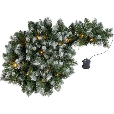Livarno® Jedľová/Cédrová LED girlanda (jedľová girlanda so snehom) (100411898)
